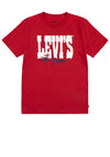 Levi’s Boys Yee Haw Short Sleeve Tee, Chilli Pepper