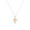 9 Carat Gold Celtic Cross Pendant Necklace, Gold