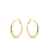 Absolute Chunky Large Hoop Earrings, Gold