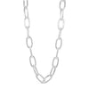 Absolute Oval Link Chain Necklace, Silver