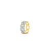 Absolute CZ Chain Link Ring, Gold