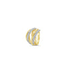 Absolute CZ Double Twist Ring, Gold