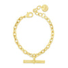 Absolute T-Bar Bracelet, Gold