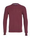 Andre Hook Knit Sweater, Burgundy