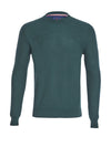 Andre Hook Knit Sweater, Forest Green