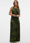 Vero Moda Noele Crossback Maxi Dress, Green