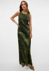 Vero Moda Noele Crossback Maxi Dress, Green