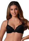 After Eden Molly Underwire Lace Bra, Black