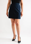 B.Young Midde Pinstripe Mini Skirt, Navy