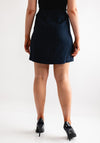 B.Young Midde Pinstripe Mini Skirt, Navy