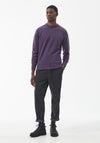 Barbour Mens Newbury Crew Neck Jumper, Fig