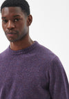 Barbour Mens Newbury Crew Neck Jumper, Fig