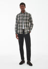 Barbour Mens Wethram Tartan Tailored Shirt, Forest Mist