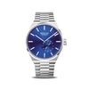 Bering Men's Automatic Watch, Silver & Blue