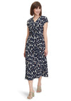 Betty Barclay Wrap Print Midi Dress, Multi