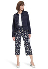 Betty Barclay Print Crop Trouser, Multi