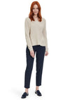 Betty Barclay V-Neckline Knit Jumper, Stone