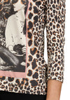 Betty Barclay Animal Print Top, Beige Multi