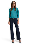 Betty Barclay Textured Fitted Top, Teal