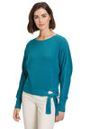 Betty Barclay Tie Hem Sweater, Teal