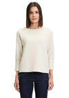 Betty Barclay Textured Fitted Top, Beige