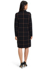 Betty Barclay Grid Print Knit Dress, Black