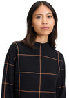 Betty Barclay Grid Print Knit Dress, Black