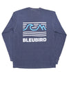 Bleubird Denim Tides Long Sleeve T-Shirt, Faded Blue