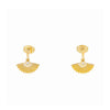 Burren Jewellery Avery Earrings, Gold