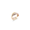 Burren Jewellery Intuition Ring, Gold & Silver Multi