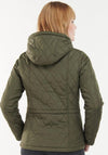 Barbour Womens Millfire Quilted Short Jacket, Green