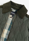 Barbour Malton Quilted Coat, Olive Green