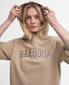 Barbour Womens Northumberland Hoodie, Beige