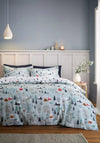 Bianca Home Brushed Winter Scene Duvet Cover Set, Blue