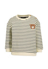 Blue Seven Baby Boy Teddy Long Sleeve Sweater, Cream