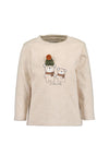 Blue Seven Baby Boy Its Cold Outside Long Sleeve Top, Beige