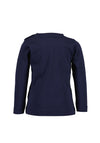 Blue Seven Baby Girl Shooting Star Long Sleeve Top, Navy