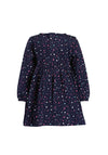 Blue Seven Baby Girl Star Print Dress, Navy