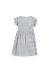 Blue Seven Baby Girl Striped Dress, White