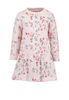 Blue Seven Baby Girl Floral Long Sleeve Dress, Pink