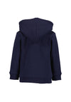 Blue Seven Baby Girl Unicorn Hooded Jacket, Navy