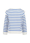 Blue Seven Mini Girl Ciao Long Sleeve Sweater, White