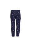 Blue Seven Mini Girl Star Print Legging, Navy