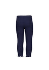 Blue Seven Mini Girl Ribbed Leggings, Navy