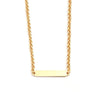 Burren Jewellery Strollin Chain Necklace, Gold