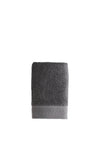 JOJO Mia Calida Soft Cotton Blend Towel, Anthracite