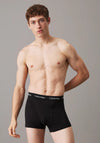 Calvin Klein Cotton Stretch 3 Pack Trunks, Black Multi