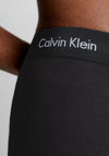 Calvin Klein Cotton Stretch 3 Pack Trunks, Blue Multi