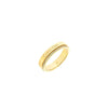 Calvin Klein CZ Band Ring, Gold Size 54