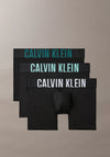 Calvin Klein Intense Power 3 Pack Boxer Briefs, Black Multi